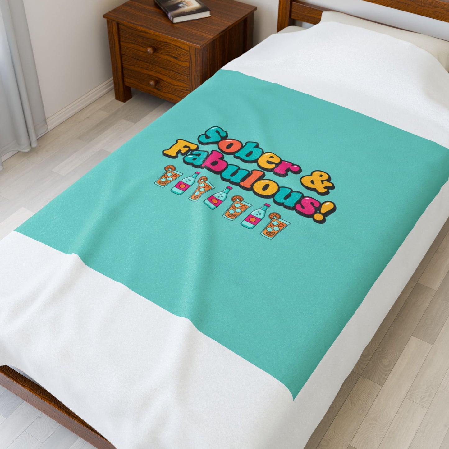 Sober & Fabulous Blanket | Dry January, Mocktail Trend