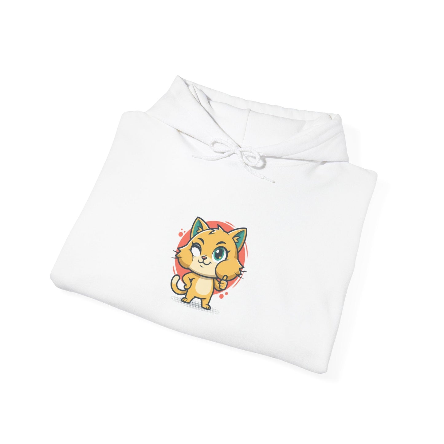Cheeky Rodent Kitty Charm Hoodie | Rodent-Core, quirky animal design
