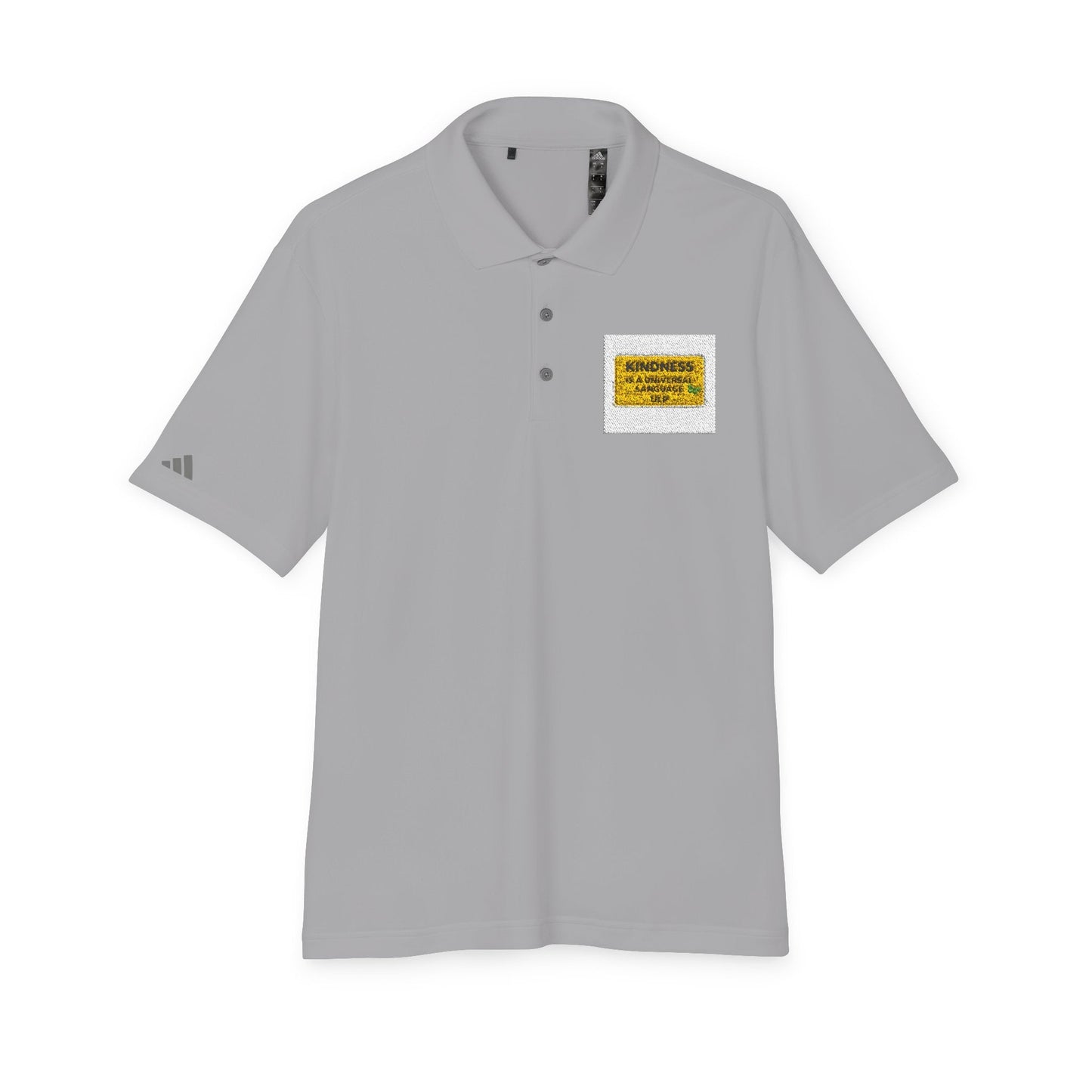 Kindness Is a Universal Language Golf Polo — Motivational Golf Shirt