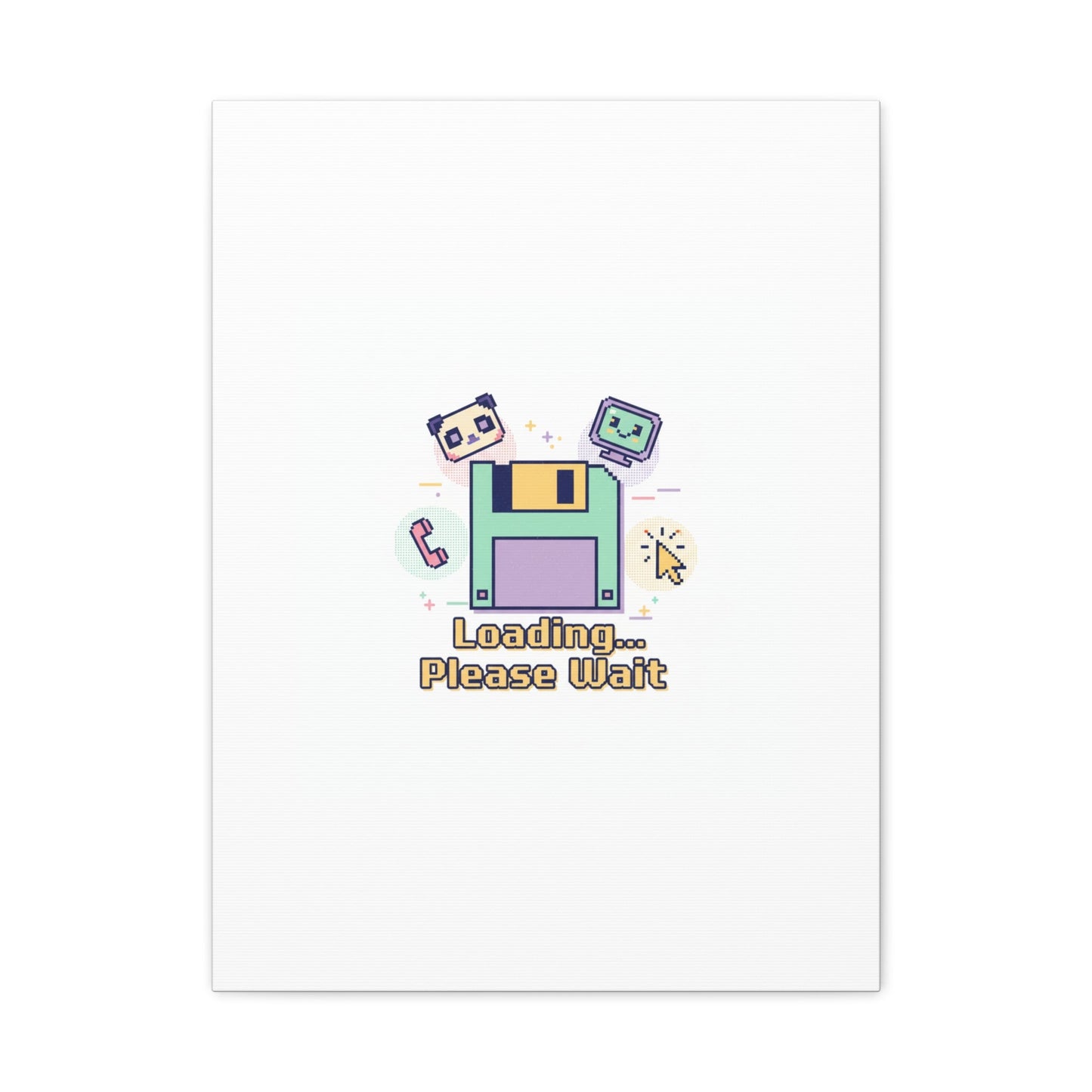 Loading Please Wait Canvas | Old Internet Aesthetic, 90s Web Nostalgia