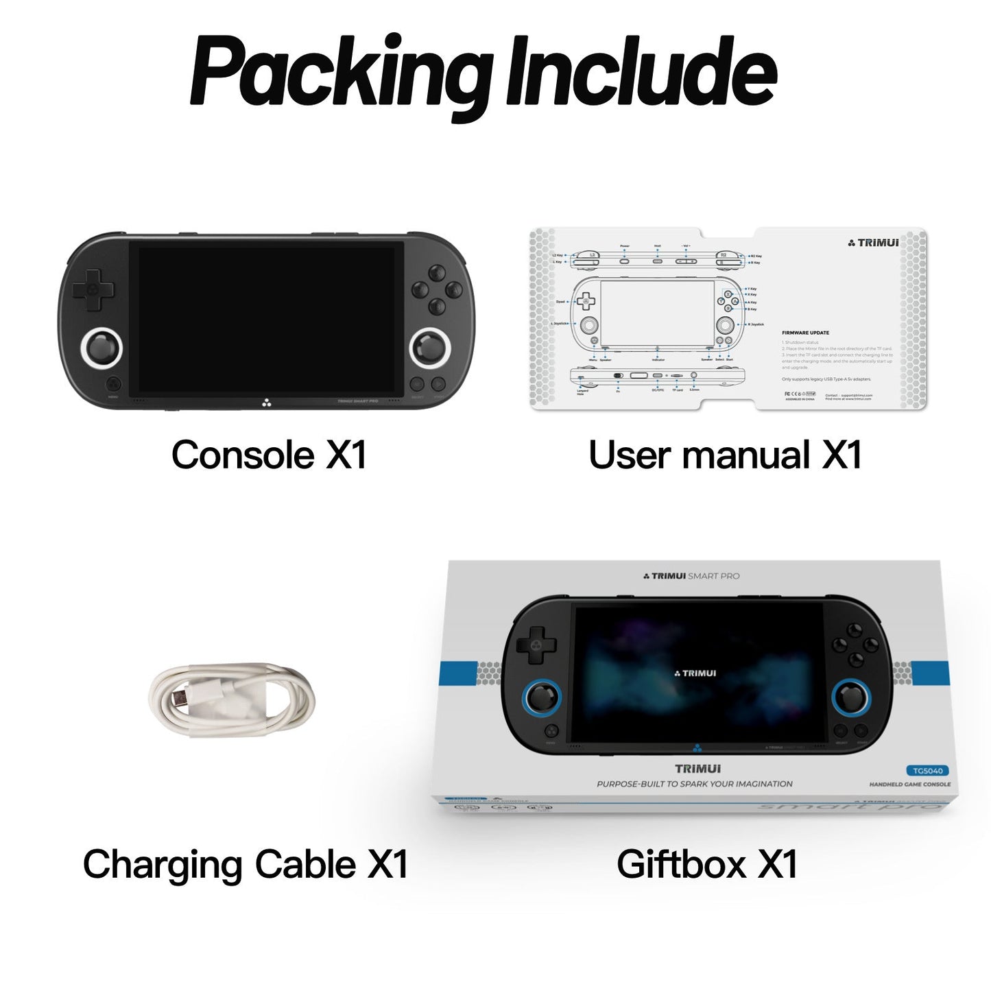 5-inch high-definition wireless open-source mini PS1 handheld game console
