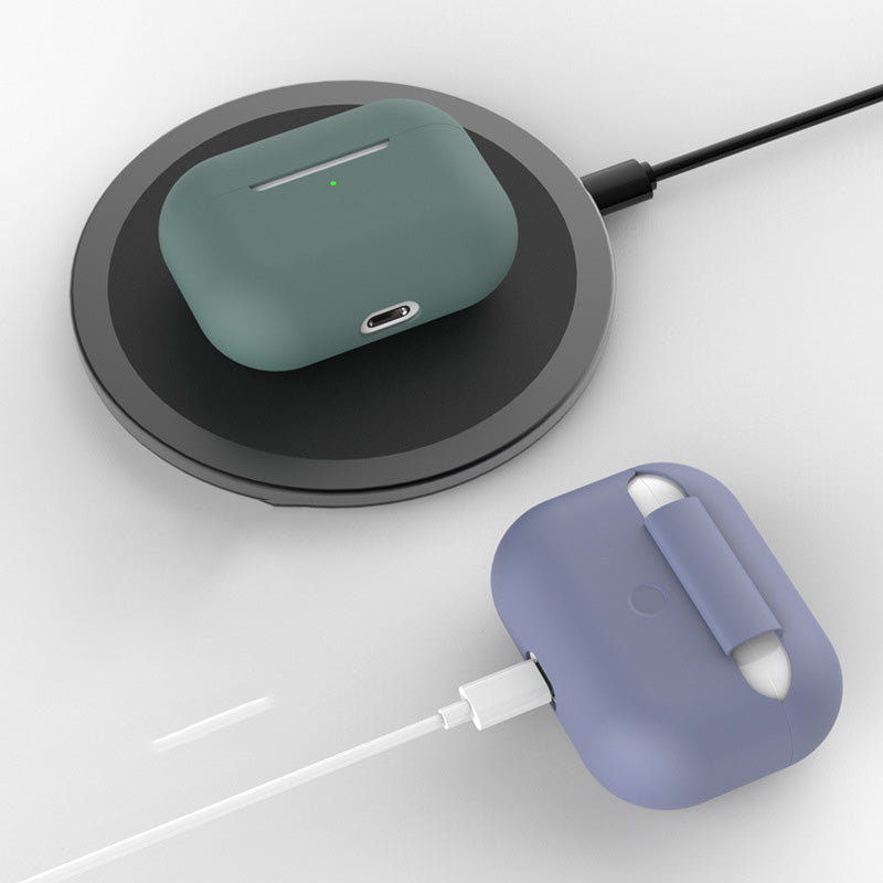 Compatible with Apple, AirPods Pro Silicone protector