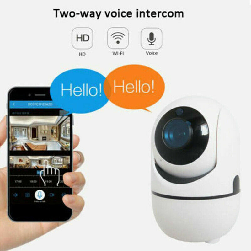 1080P WiFi Wireless Indoor Home Security Camera Night Vision Baby Pet Monitor