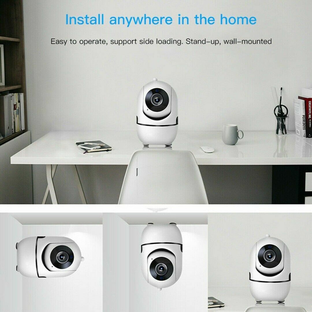1080P WiFi Wireless Indoor Home Security Camera Night Vision Baby Pet Monitor