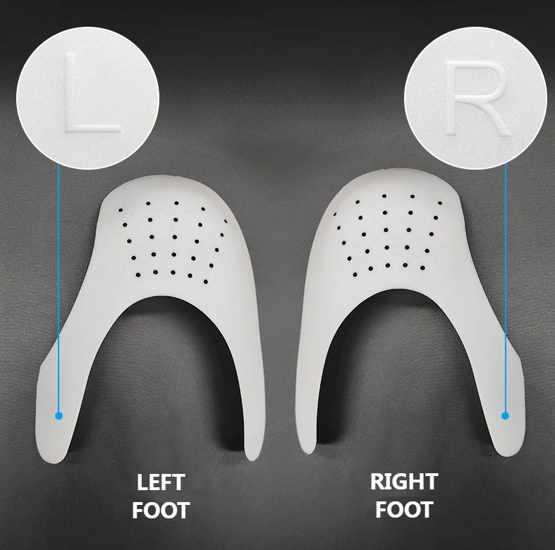 Pair Sneaker Shoe Anti Crease Protector Decreaser Toe Force Creasing Shoes Cover