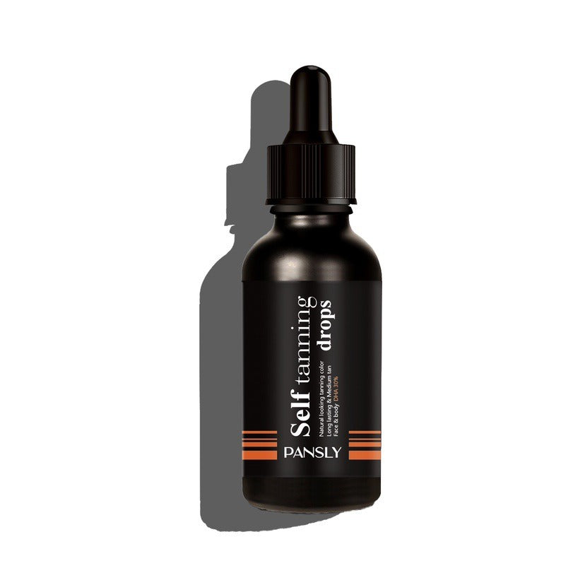Mei Hei Shui Wheat Color Sun Free Natural Black Effect Fixed Color Mousse Self Tanning Drops