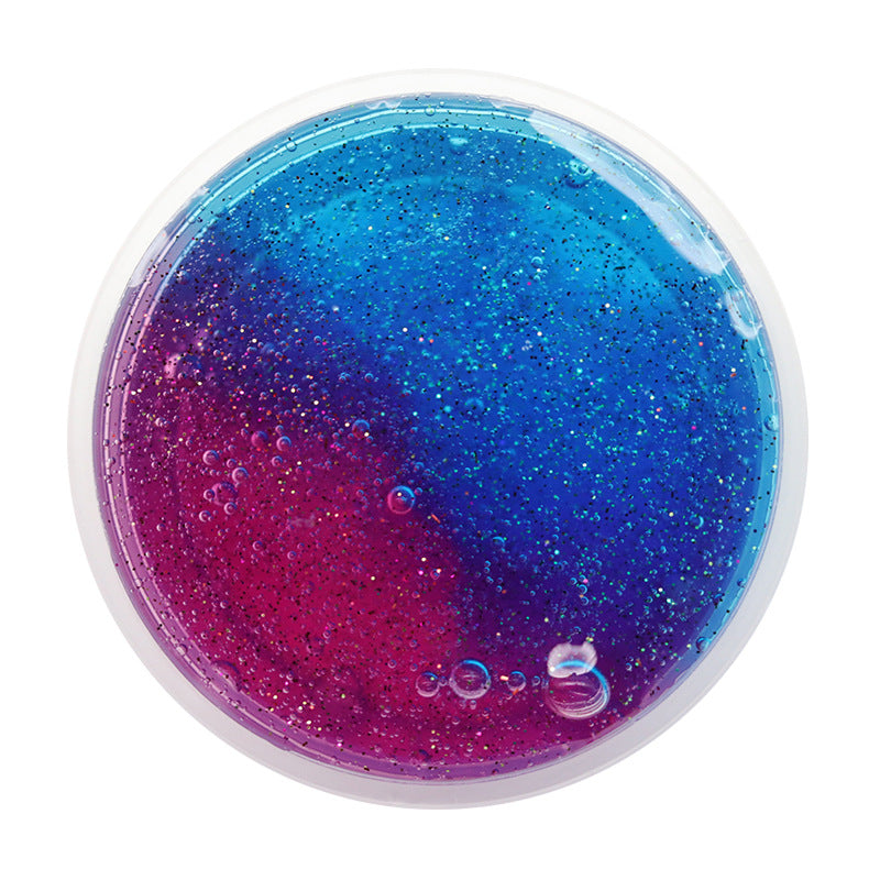 Colorful Crystal Mud Pressure Relief Vent Mud Poke Mud Poke Mud Borax-free Jelly Mud