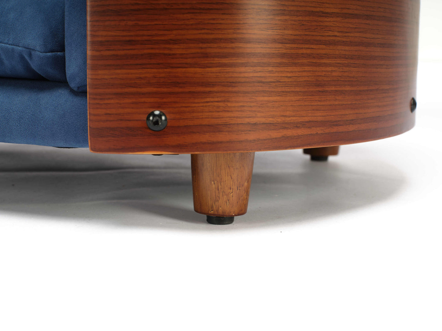 Scandinavian Style Elevated Dog Bed Pet Sofa with Solid Wood Legs and