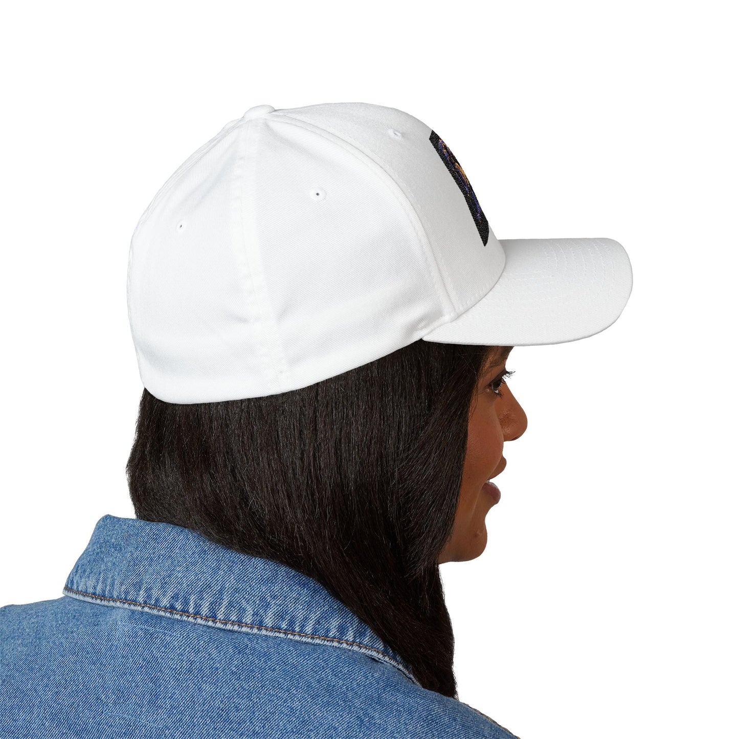 Embroidered 'Faith Is A Universal Language' Closed-Back Cap