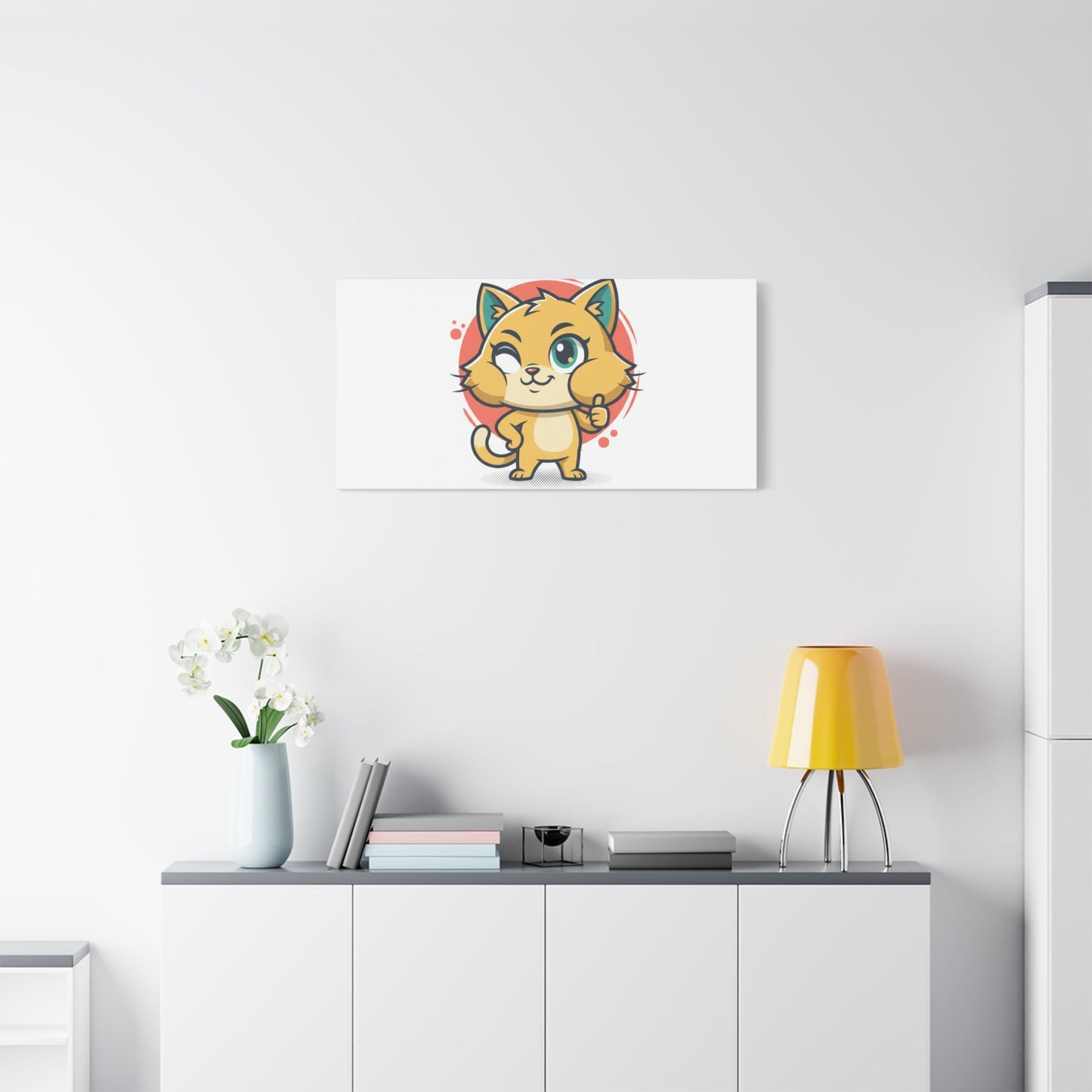 Cheeky Rodent Art Print | Rodent-Core Cute Rat/Mice Wall Canvas