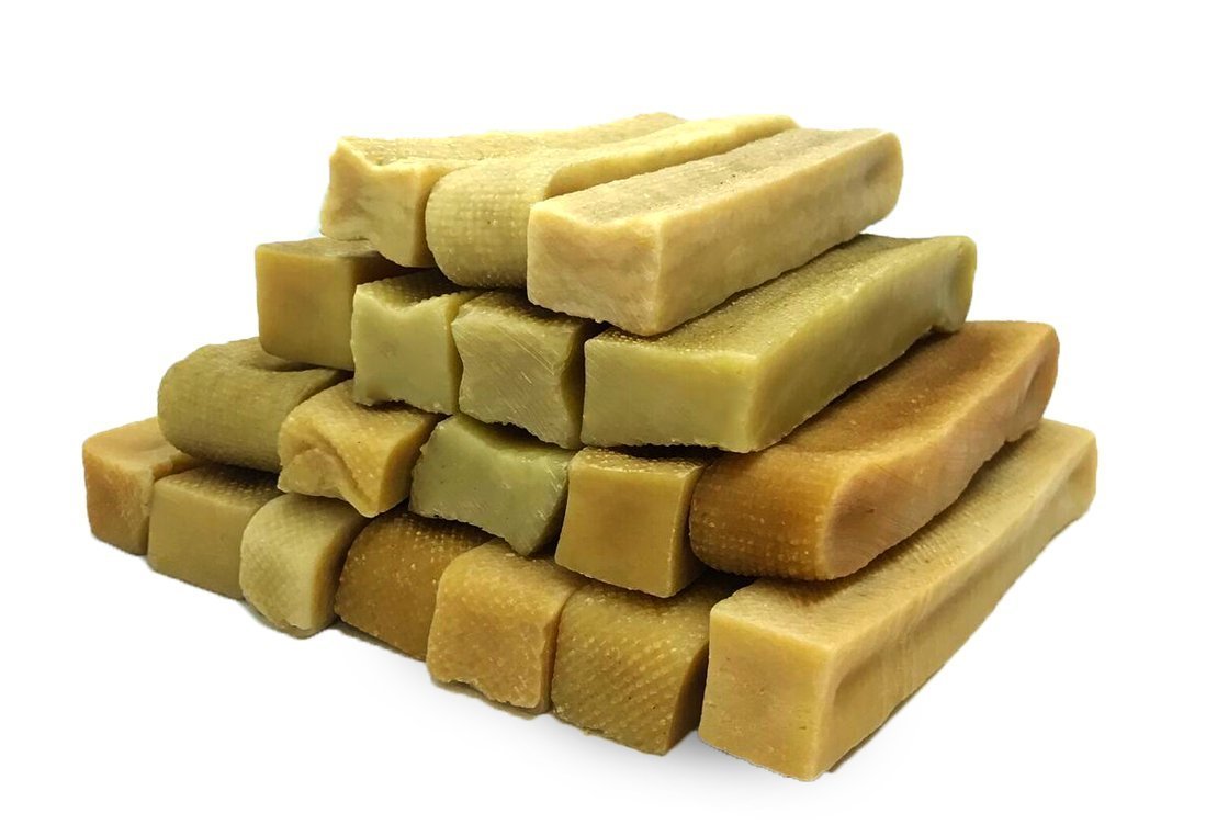 Gold Yak Chews for Large Dogs (1 lb to 5lb Bags) - cavamart.com