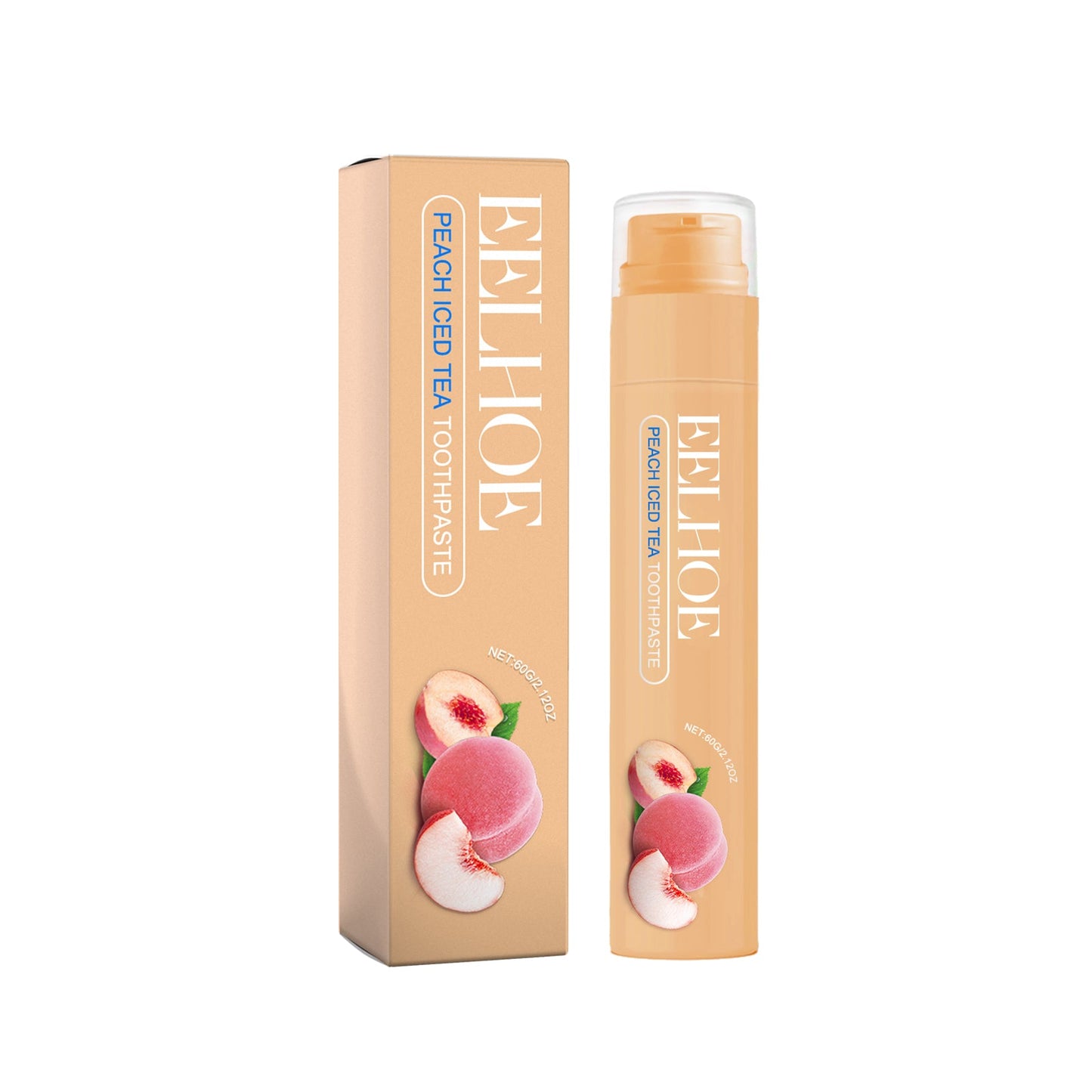 Fruity White Toothpaste Series, Clean Tooth Stains Fresh Breath White Tooth Care Toothpaste