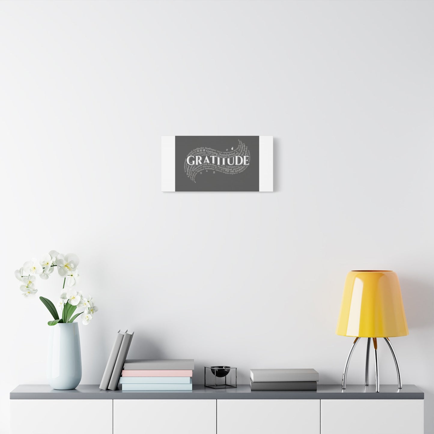 Gratitude Wall Art Matte Canvas | Tiny Treats, sweet uplifting print