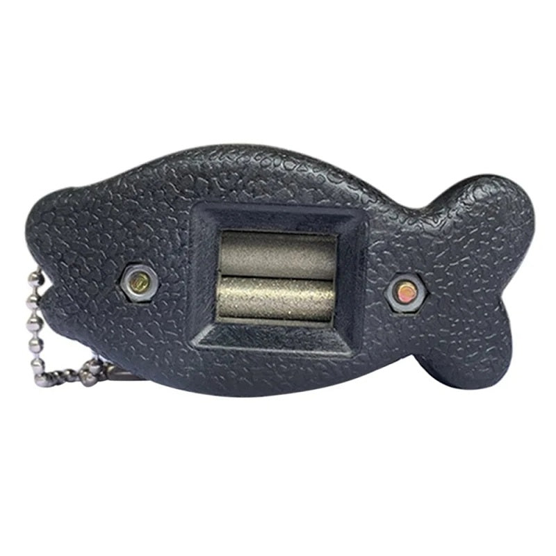 Diamond Sandstone Ice Skate Double Side Sharpener Portable Hanging Ice Hockey Shoe Blades Sharpener Ice Skate Accessories