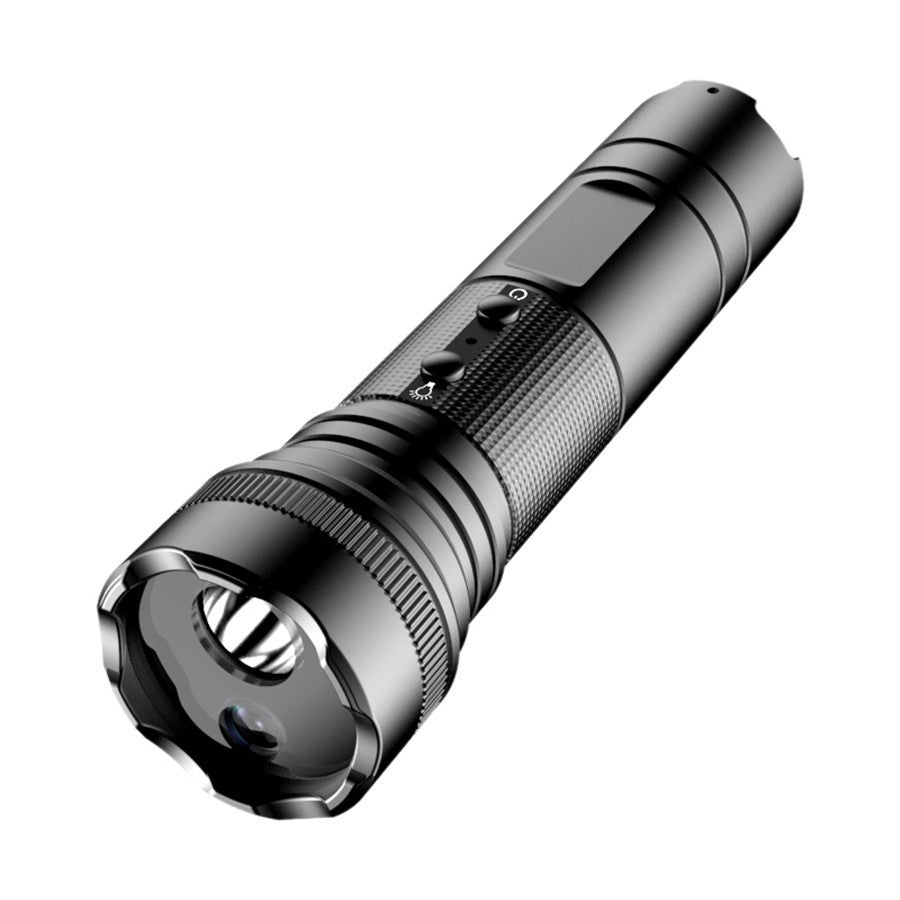 DV4000 Strong Light Flashlight Driving and Cycling Helmet Recorder 120 degree 4K HD Waterproof Camera Guide