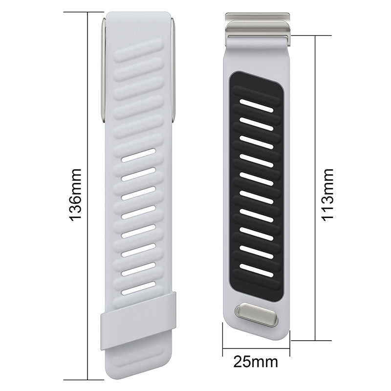 SportFlex Soft-Touch Silicone Wrist Band: a waterproof and sweatproof replacement band that is compatible with the WHOOP 4.0 HRM