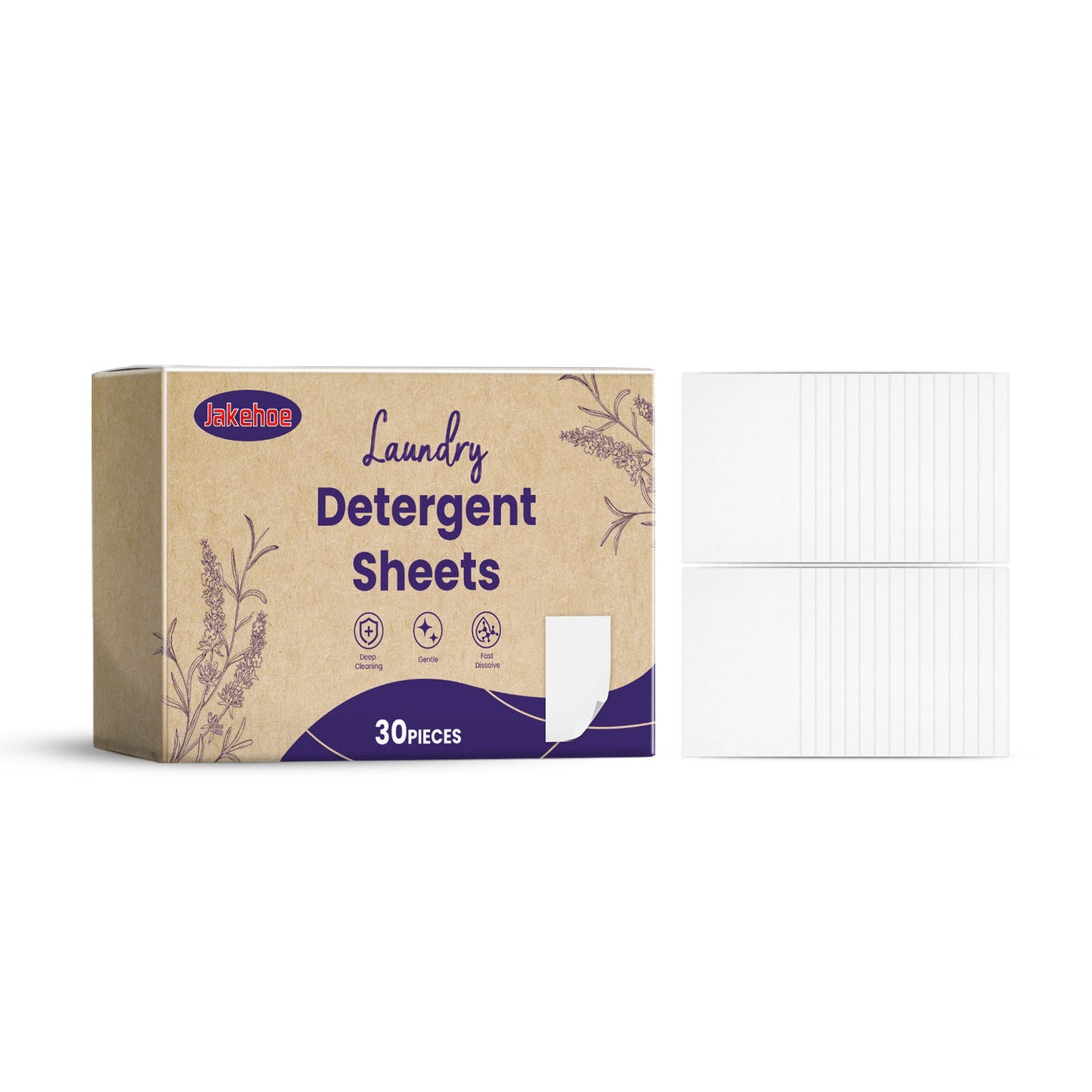 Laundry Detergent Gently Cleans Clothes Decontamination Long-Lasting Fragrance Cleaning Laundry Bubble Paper
