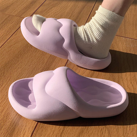 Comfortable Home Slippers Women's Non-slip Home Bath Sandals