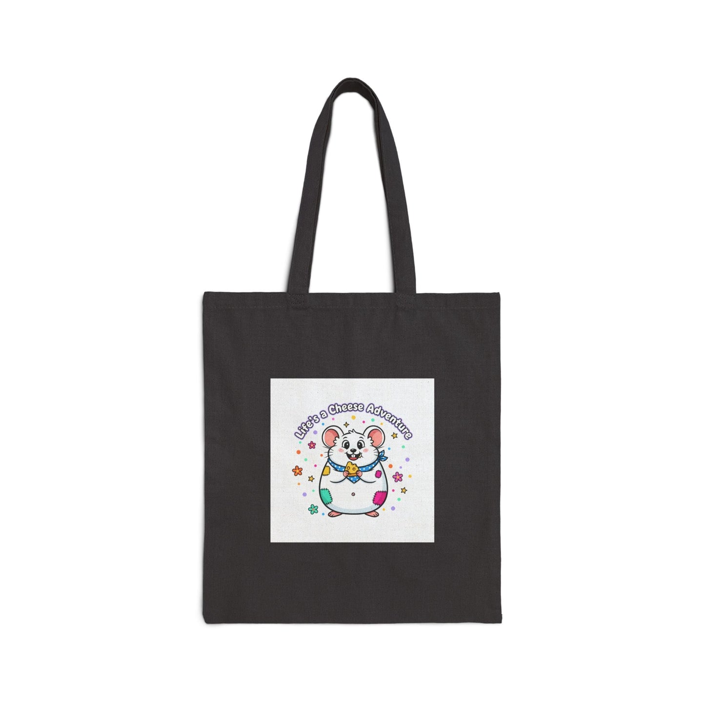 Cute Rat Cheer Tote | Rodent-Core, quirky animal pride