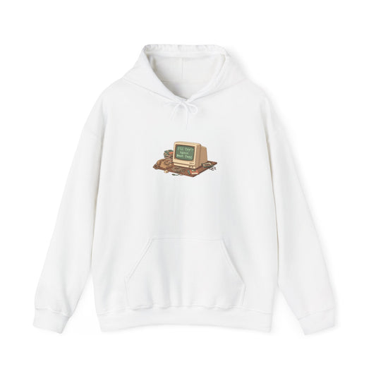 “Resolution Failed” Retro Computer Hoodie | resolution joke shirt, January burnout meme