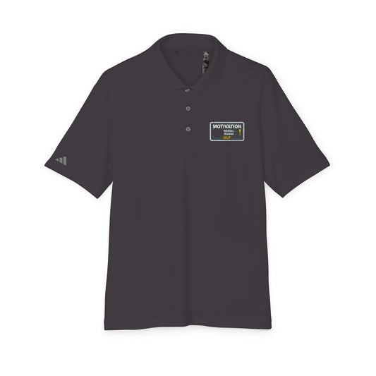 Motivation Is a Universal Language Polo — Unisex Performance Polo