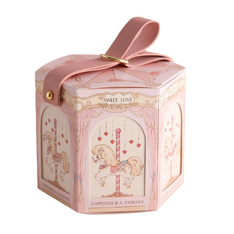 Kindergarten Children's Birthday Cute Gift Bag Candy Box