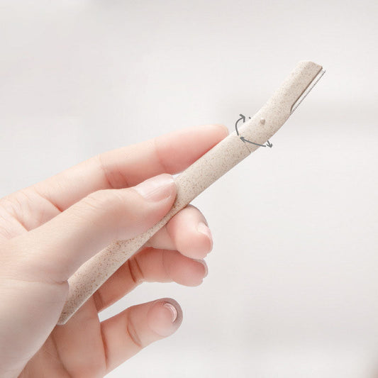2 Pcs Eyebrow Trimmer Set Macro Safety Eyebrow Razor Ladies Eyebrow Shaver Shaved Eyebrow Knife Beauty Tool