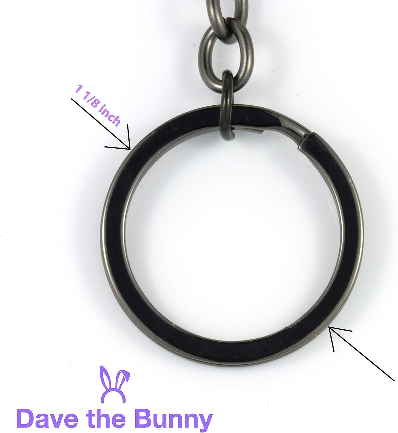 Dave The Bunny French Bulldog Keychain - Frenchie Gifts and French Bulldog Decor of Frenchie Dog - cavamart.com