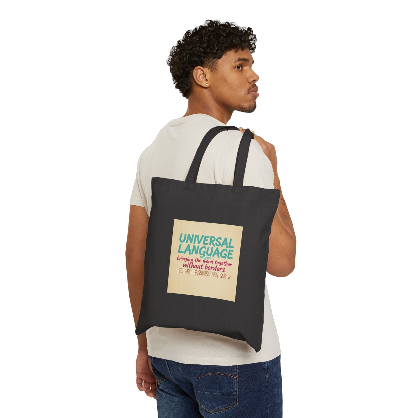 Universal Language Tote | Empowerment Slogan, Girl Power, Equality