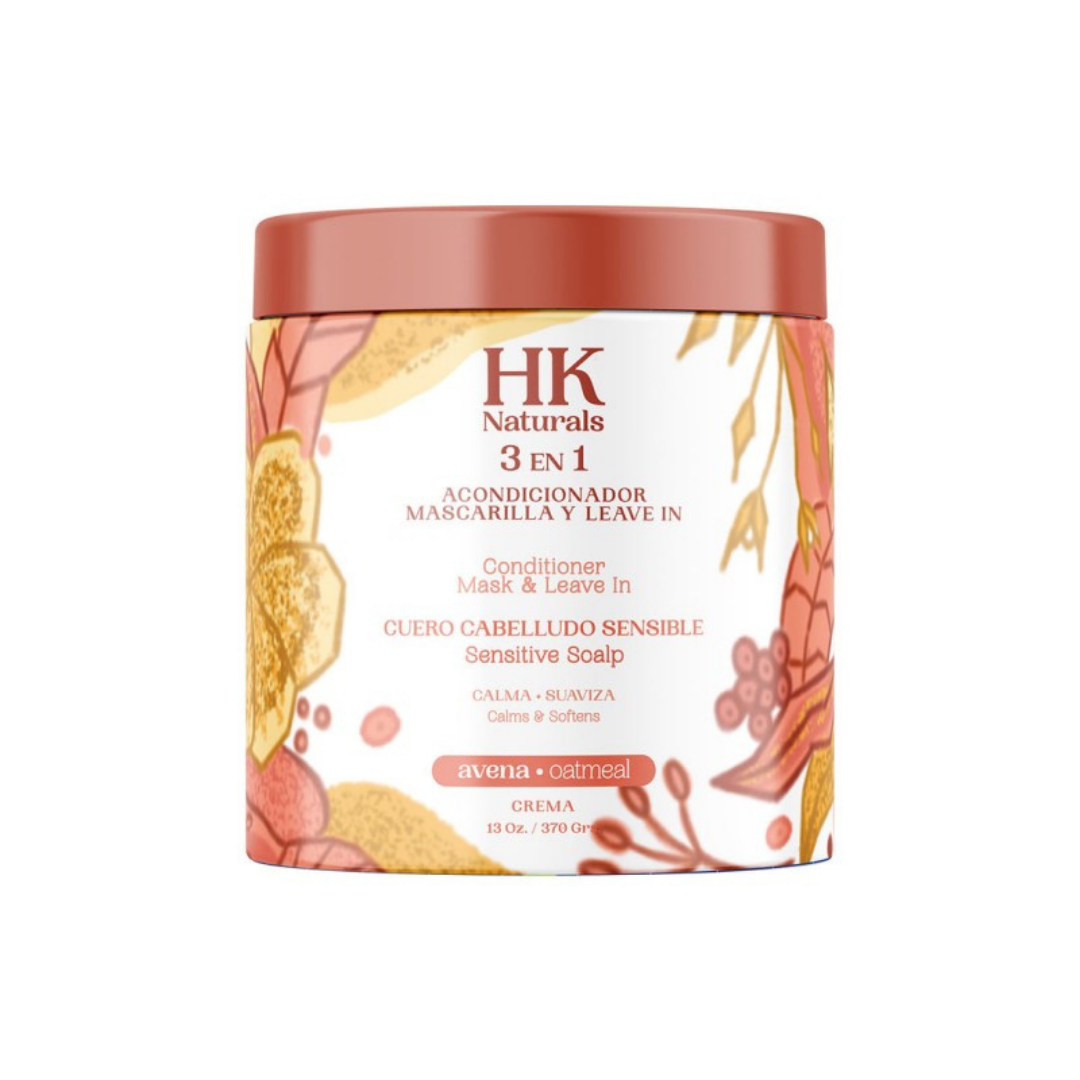 HK Naturales 3-in-1 Shampoo, Conditioner & Body Wash Aloe (13oz)