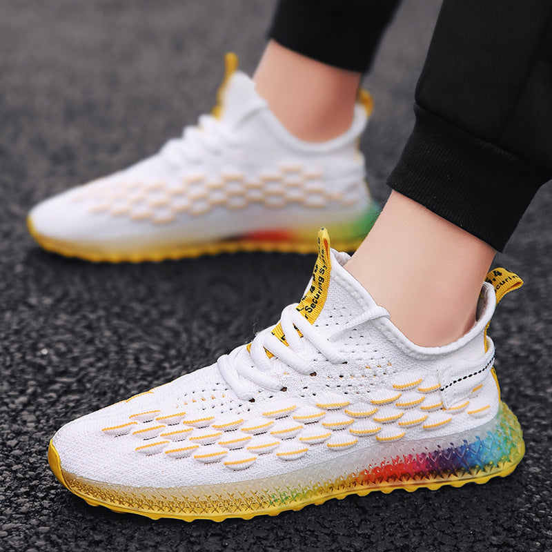 Sports and leisure net shoes