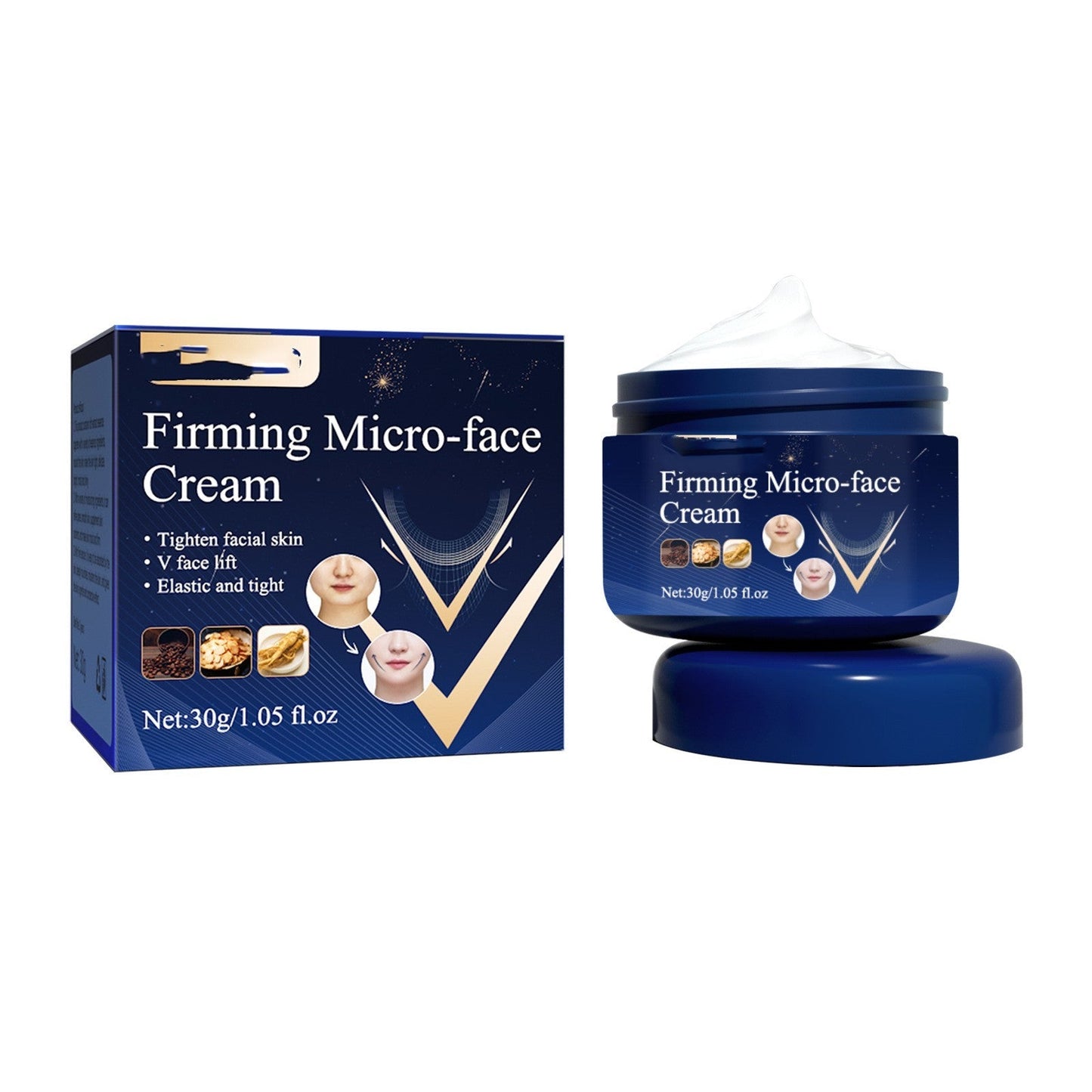 Tighten The Contour Lift And Tighten The Chin Face Skin Sagging Massage Cream