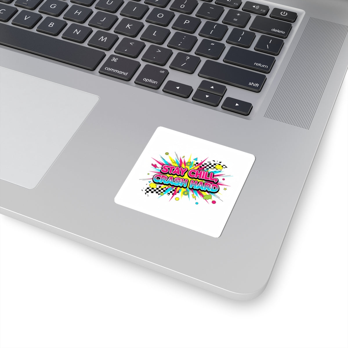 Stay Chill Crash Hard Sticker | crash out sticker, meltdown sticker