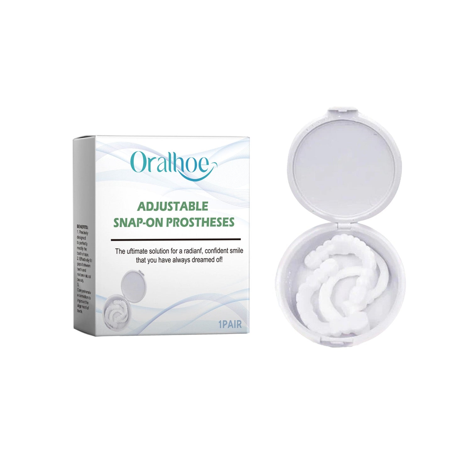 Adult Teeth Braces Denture Dentures Are Suitable For Covering Small Defects Between Teeth To Improve Appearance