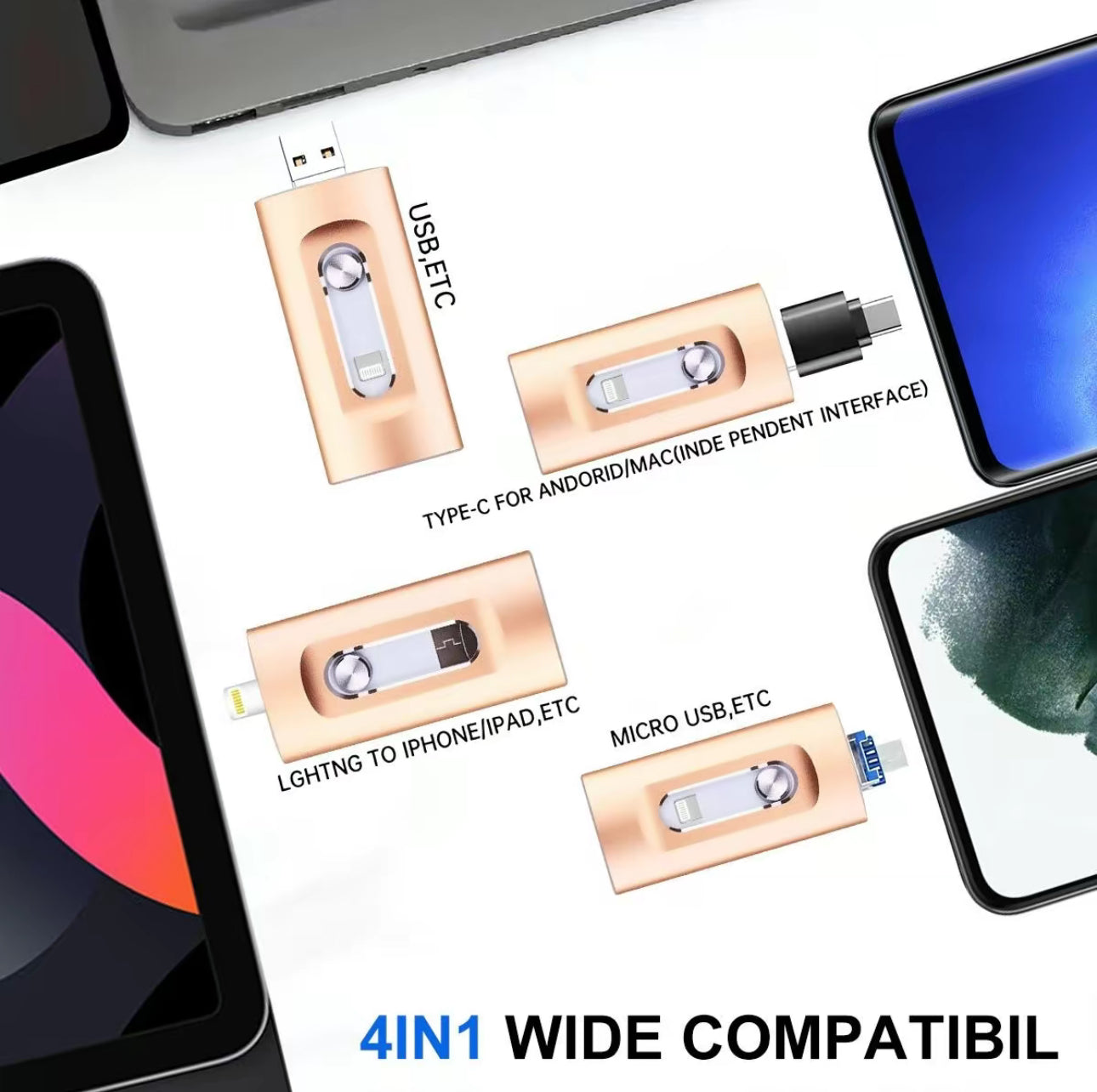 TriSync Flash Drive