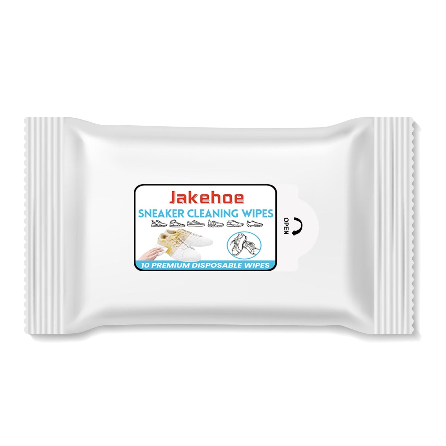 Shoe Wipes, Leather Shoes Sneakers Wallet Leather Sofa Multi-Purpose No-Wash Decontamination Cleaning Wipes