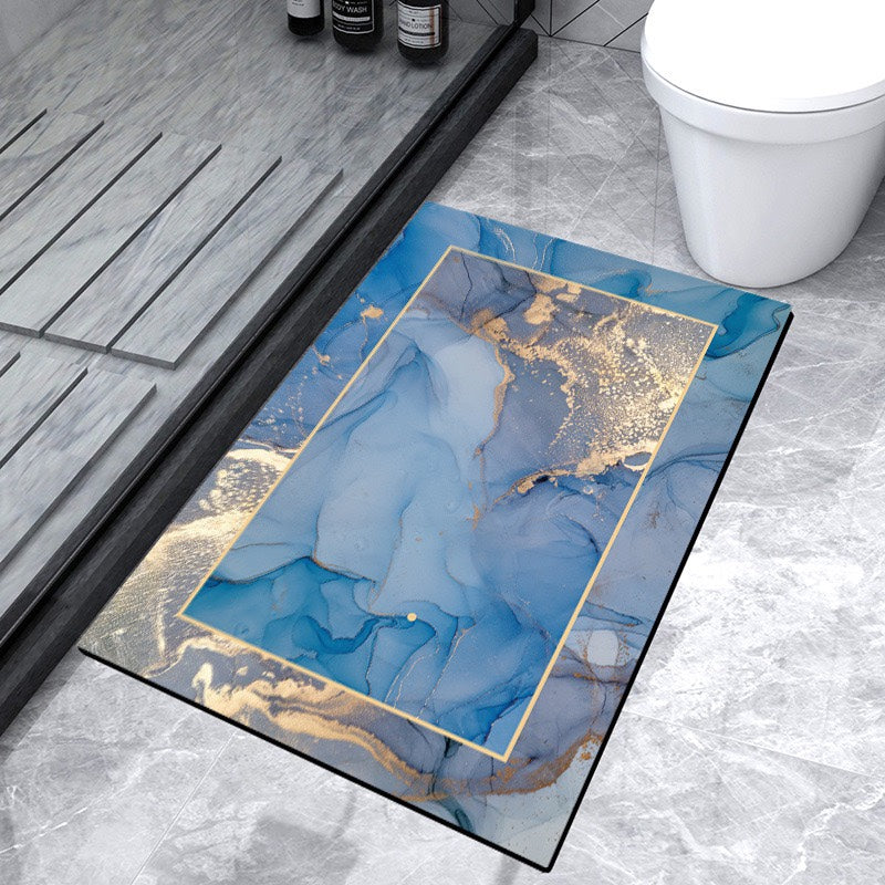 The Diatom Mud Cushion Is Water-absorbing Quick-drying Non-slip Machine Washable