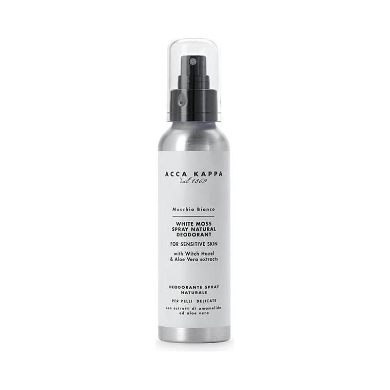 Acca Kappa White Moss Natural Deodorant Spray 4.2 Oz