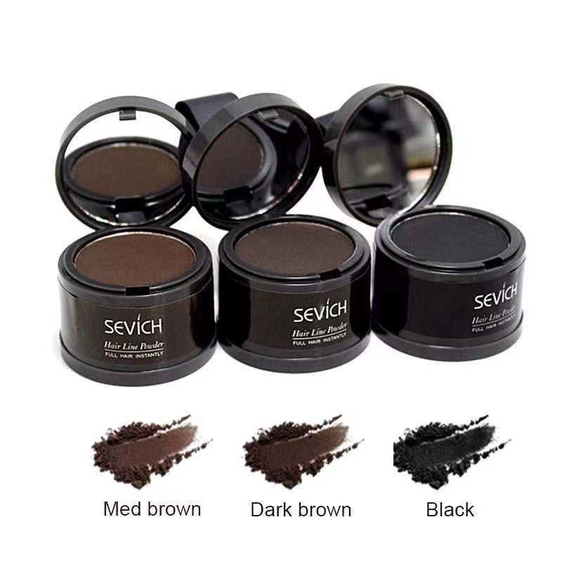 Forehead Sparse Hair Concealment and Contouring Hairline Filler