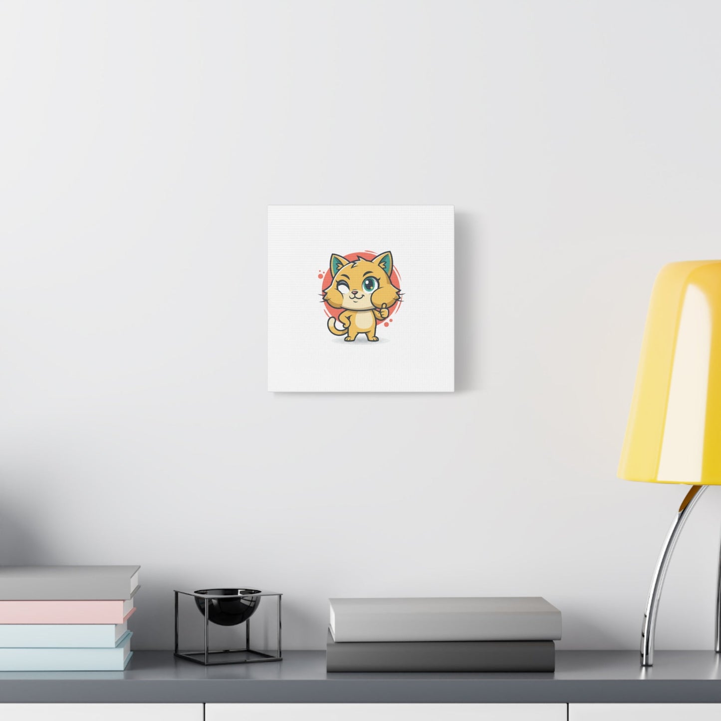 Cheeky Rodent Art Print | Rodent-Core Cute Rat/Mice Wall Canvas