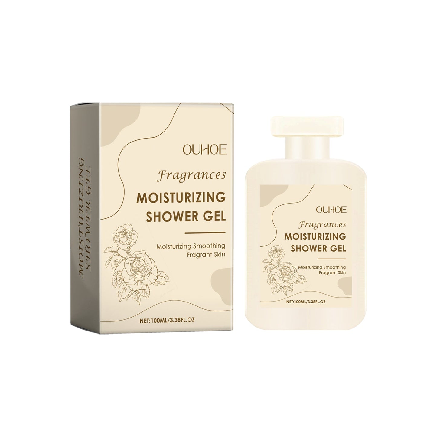 Perfume Moisturizing Shower Gel, Body Bath Clean Lasting Fragrance Moisturizing Moisture Refreshing And Not Tight