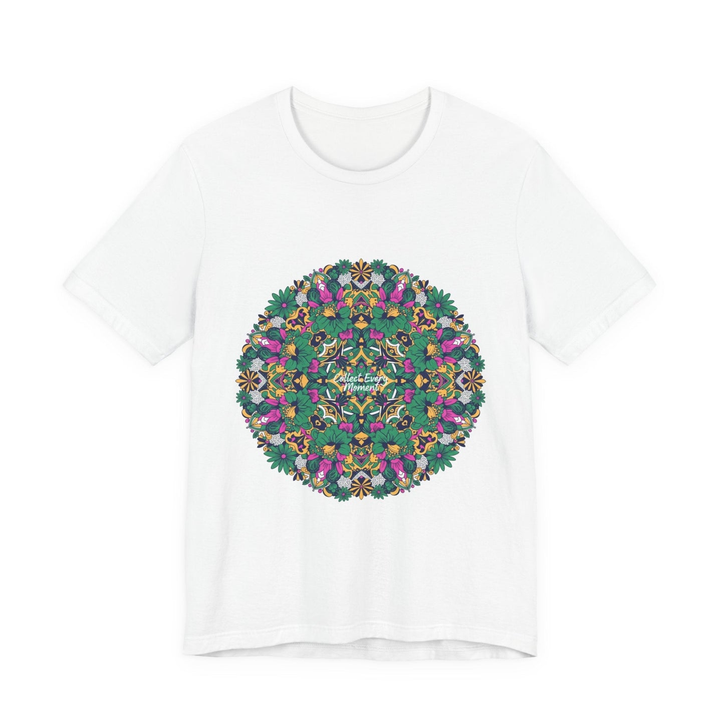 Psychedelic Botanical Mandala Tee | Festival Graphic T-Shirt