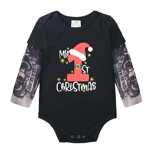 Baby cotton romper