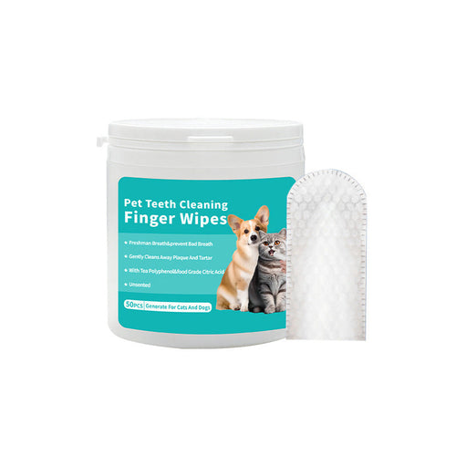 Disposable Pet Cleaning Products Teeth Cleaning Wipes Ear Care