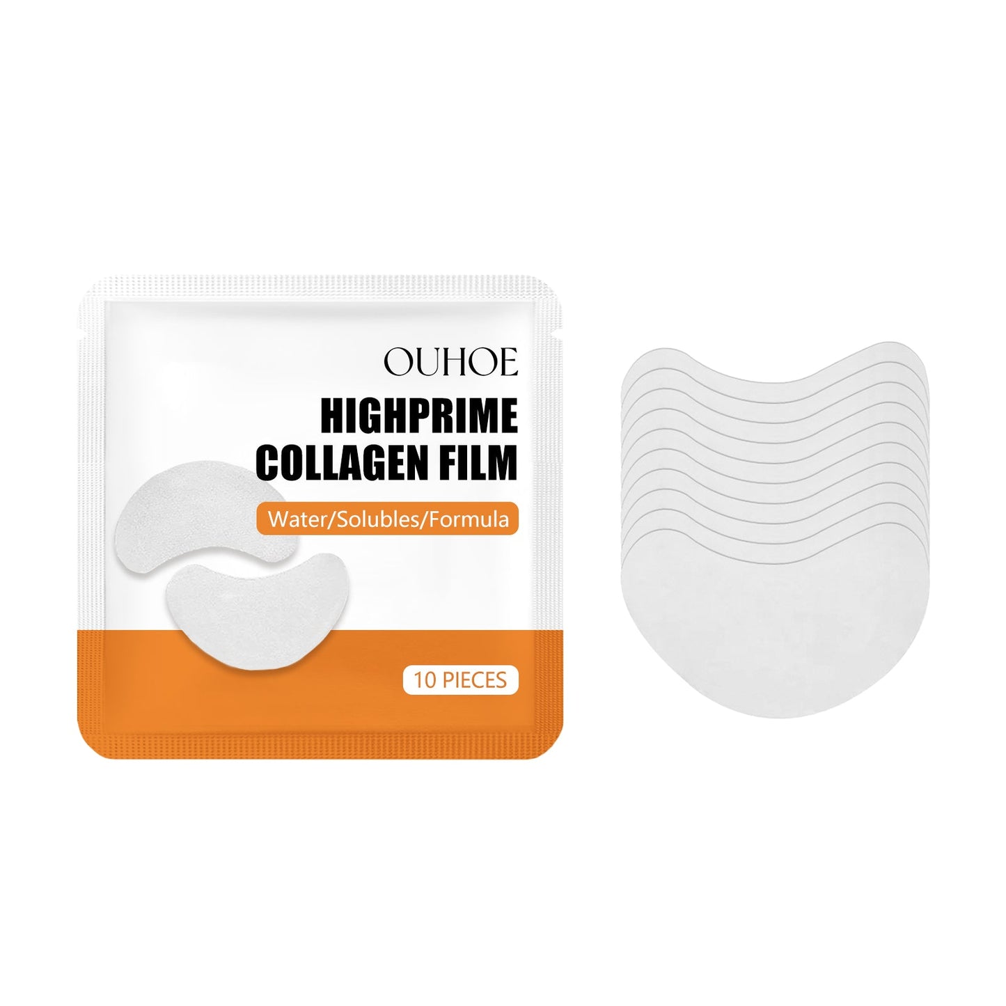 Highprime Collagen Film, Desalination Eye Fine Lines Crow's Feet Deep Black Rim Of The Eye Moist Firming Skin