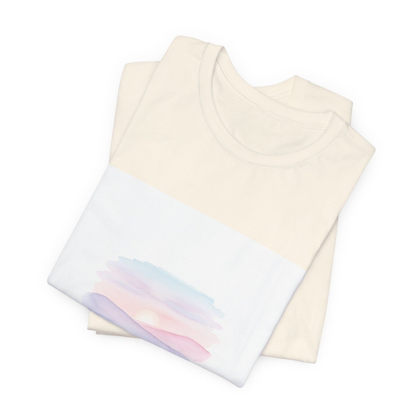gentle intentions tee | mindful wellness pastel gradient