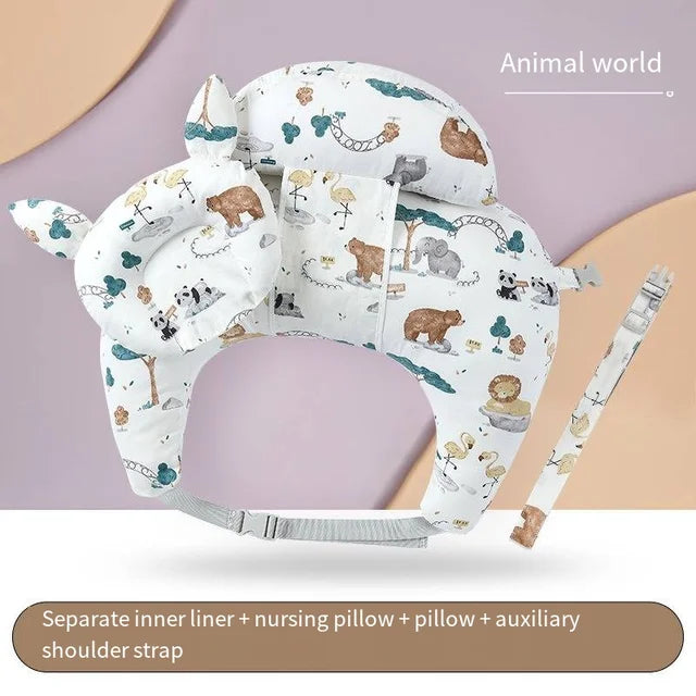 Newborns Moms Breastfeeding Pillow Nursing Pillow Multifunctional for Breastfeeding and Waist Support Ideal 2024