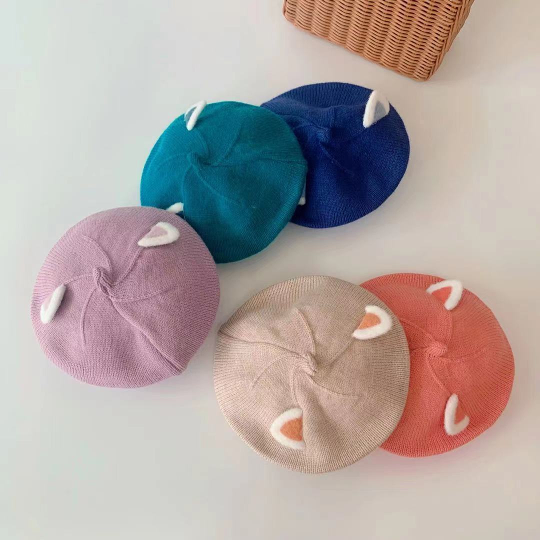 Spring And Autumn Baby Knitting Wool Hats