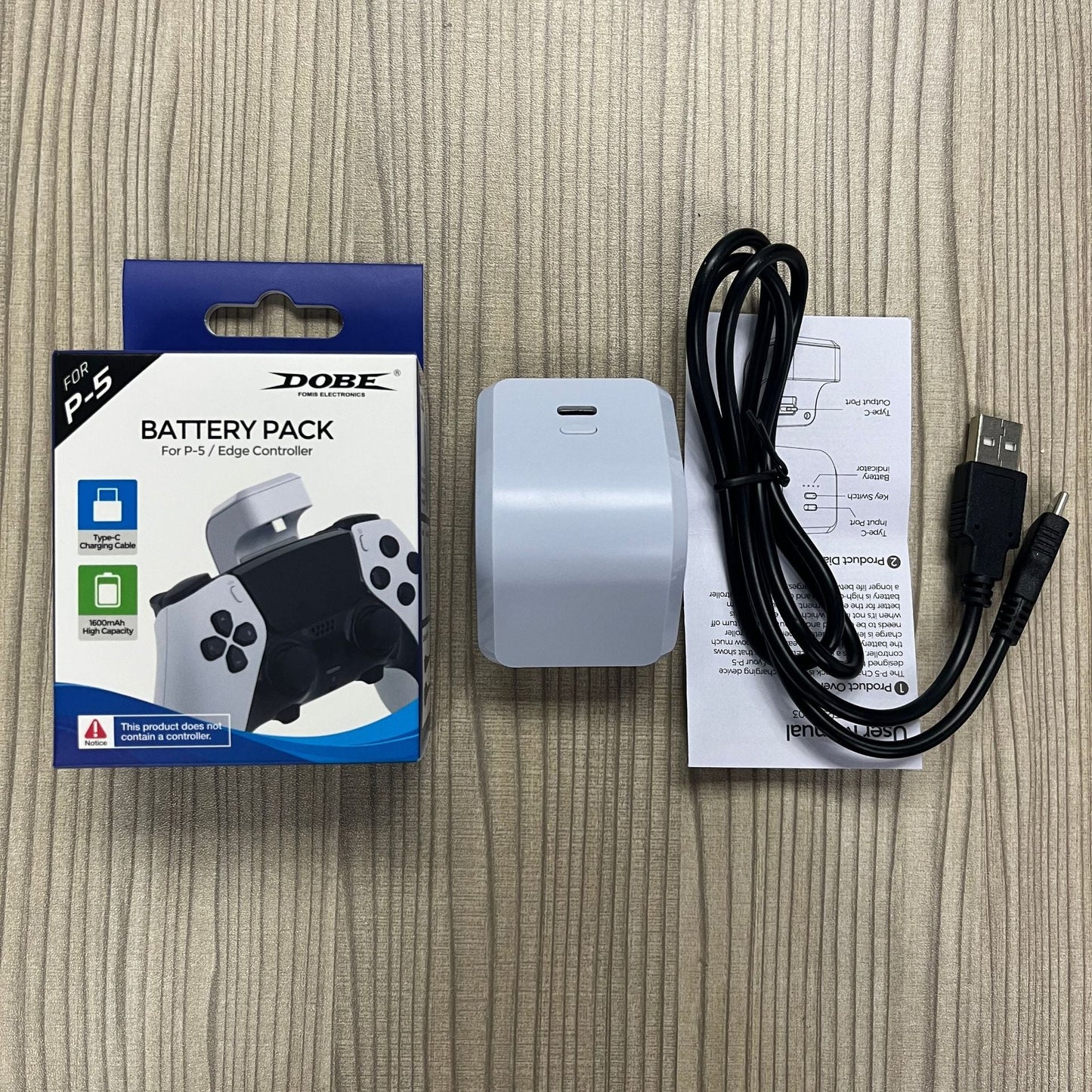 Handle Endurance Power Bank Plug-in Battery 1600 MA
