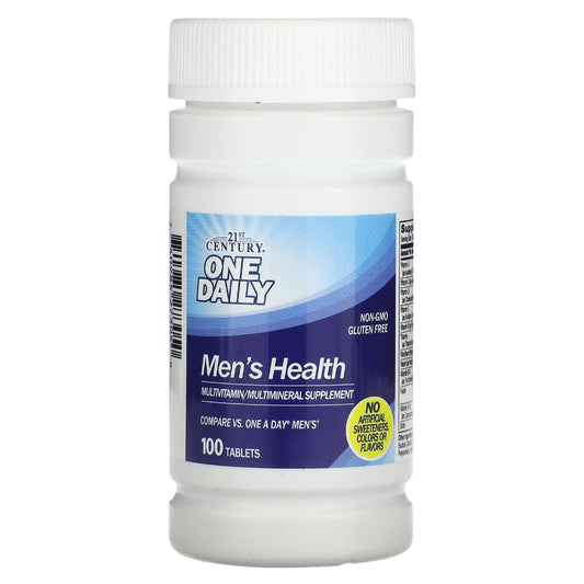 21st Century One Daily Men's Multivitamin, 100 Tablets, Energy & Immune Support